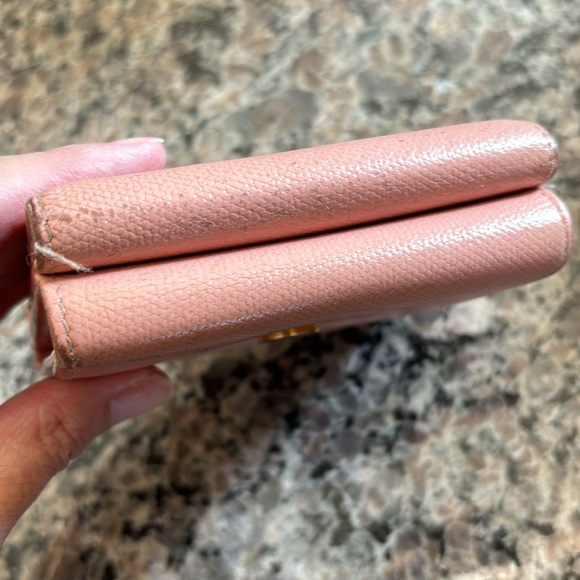 Authentic CHANEL Pink Compact wallet - Picture 8 of 16
